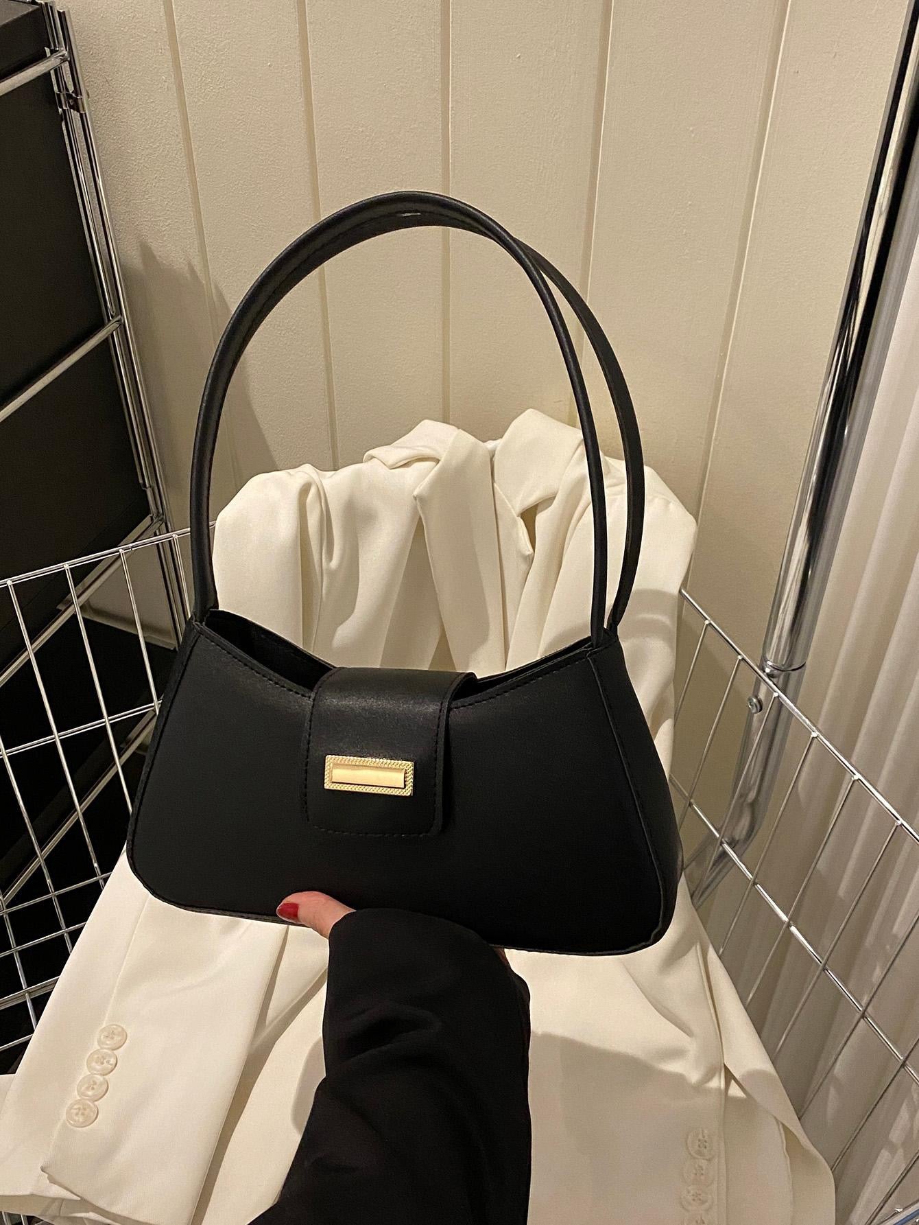 Minimalist Flap Crossbody Bag | SHEIN EUR | Crossbody bag, Black cross body  bag, Bags